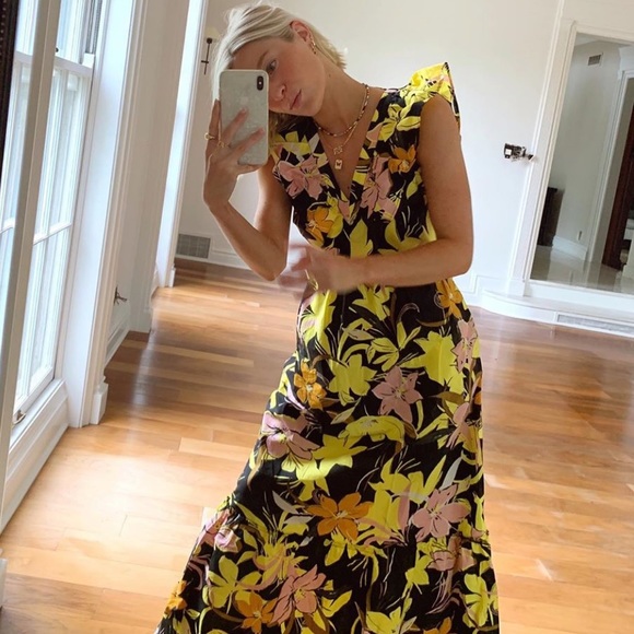 Printed Sleeveless Maxi Dress - Picture 1 of 6